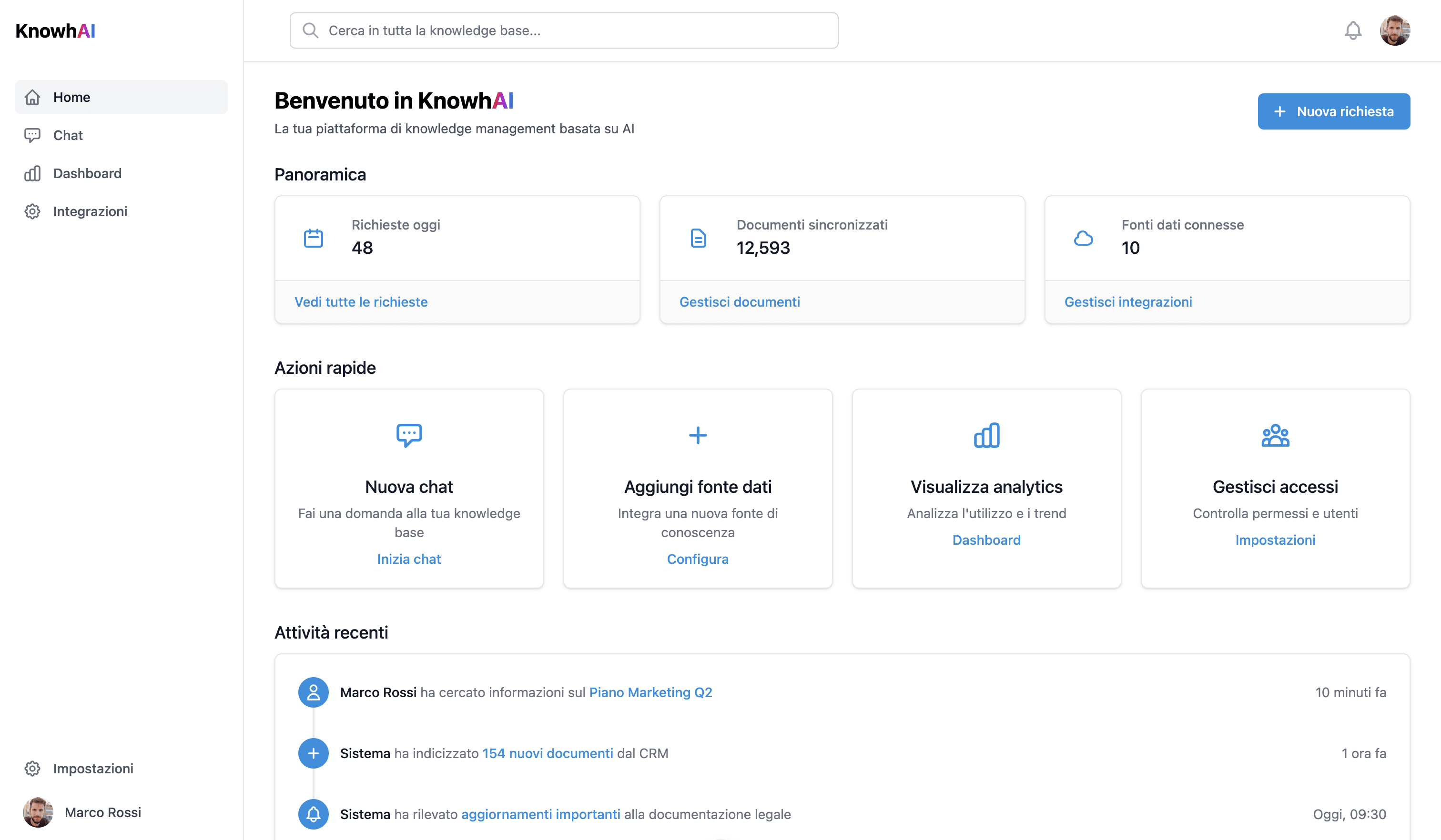 KnowhAI Interface